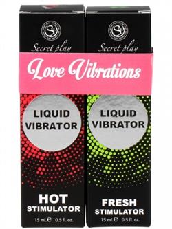 Vibrador liquido love vibrations parejas