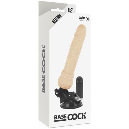 Pene realistico base rock control remoto 19.5cm