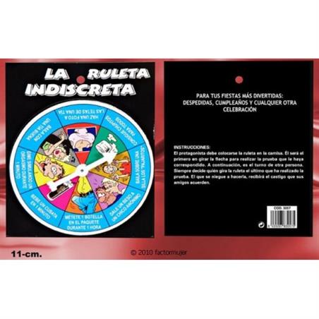 Chapa ruleta indiscreta