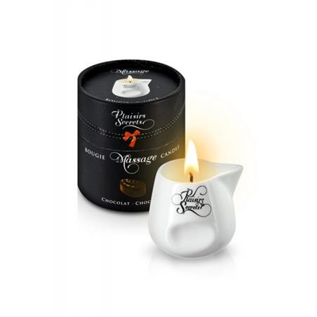 Vela de masaje chocolate plaisir secret 80 ml