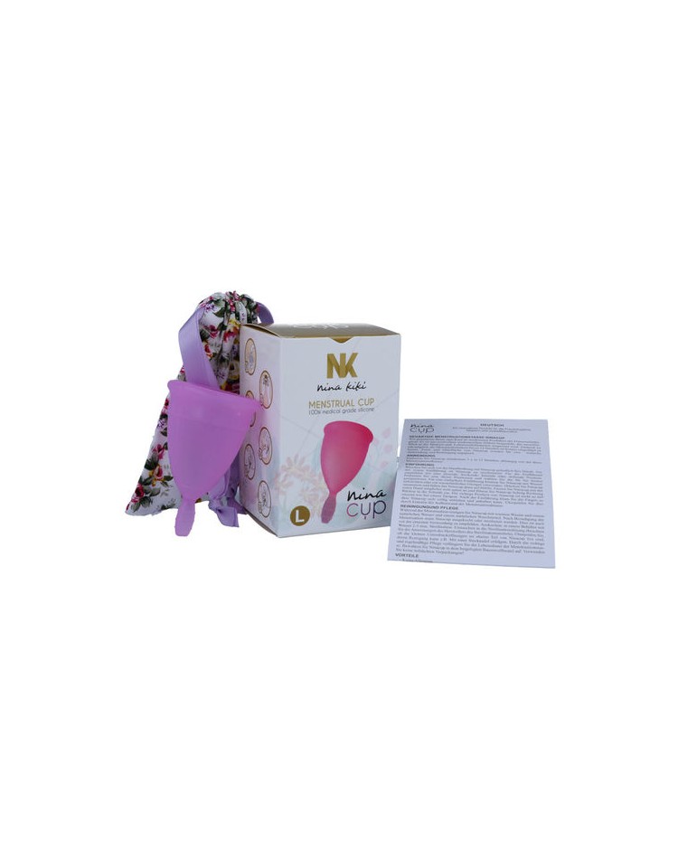 Copa menstrual nina cup talla L lila