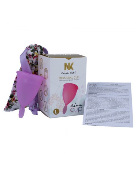 Copa menstrual nina cup talla L lila