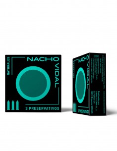 Preservativos naturales 3 unidades Nacho Vidal