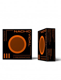 Preservativos multifrutas 3 unidades Nacho Vidal