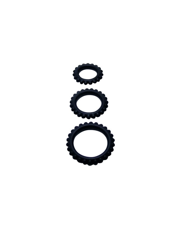 Anillas para pene  titan set 3pcs cock ring
