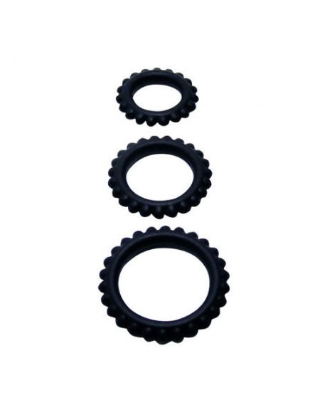 Anillas para pene  titan set 3pcs cock ring