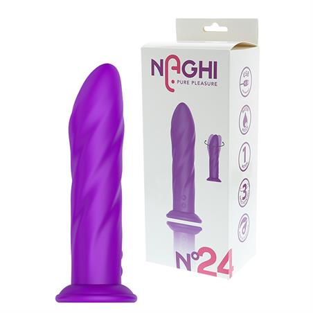 Vibrador rotador naghi 24 recargable