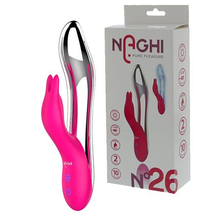 Vibrador rabbit naghi 26 recargable