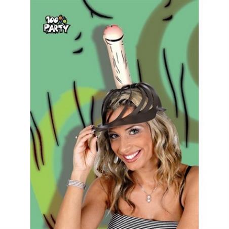 Gorro pene inchable