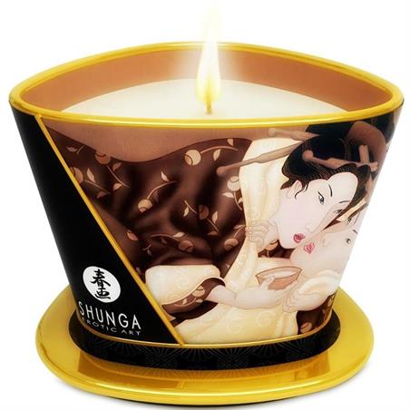 Vela masaje shunga candelight chocolate 170ml