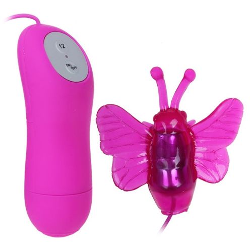 Cute secret mariposa estimuladora vibradora 12V