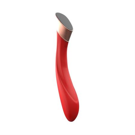 Vibrador viotec fallen city touch panel rojo