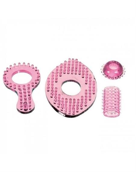 Set Anillos Silicona [Rosa]5