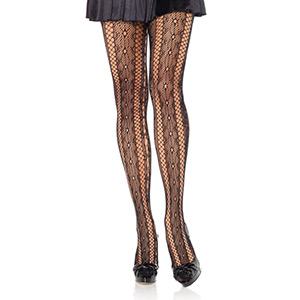 Leg avenue panties de red entramada negras T-U