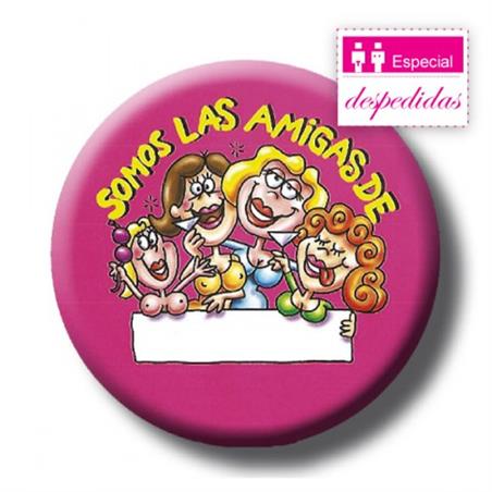 Broche  somos las amigas de la novia