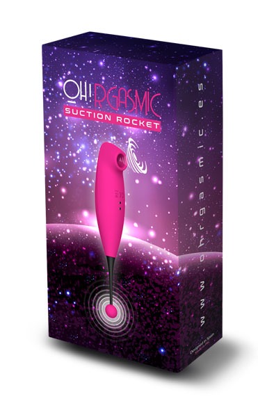 Succionador de clitoris By OhRgasmic  suction rocket + cabezales