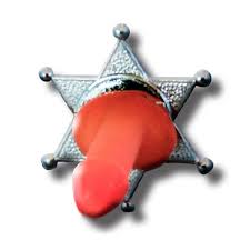 Broche placa sheriff pito