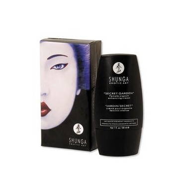 Shunga crema orgasmo femenino intenso jardin secreto