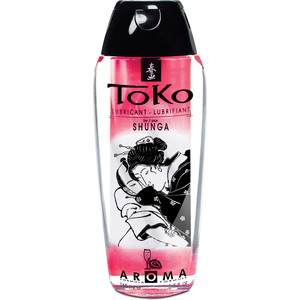 Lubricante aroma fresas con cava toko 165 ml toko