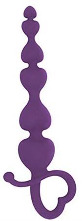 Tira anal corazon silicona 14 cm