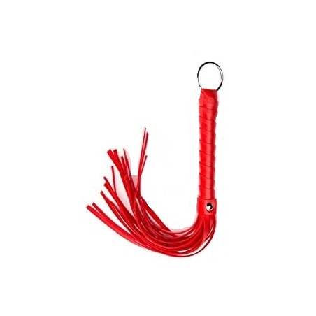 Látigo Argus fetish mini red flogger