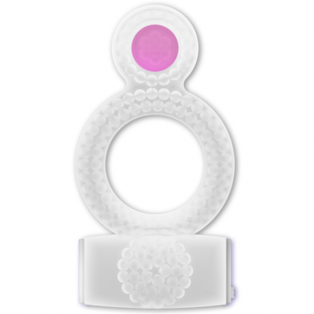 Anillo vibrador reutilizable love ring double pleasure