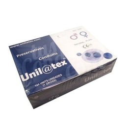 Preservativos unilatex natural caja 144 unds
