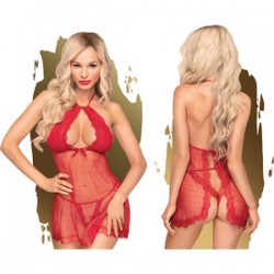 Babydoll point M-L desprit libido boost penthouse rojo 2