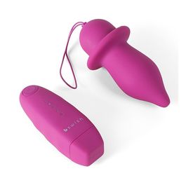 B swish bfilled classic plug anal control remoto rosa