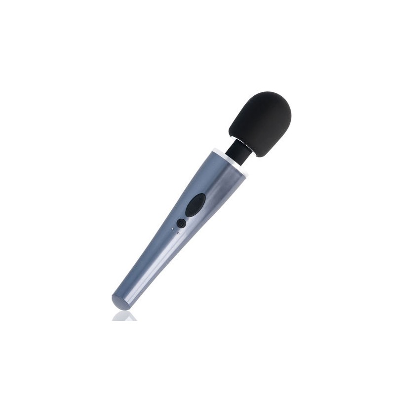 Masajeador black and silver dexter wand recargable