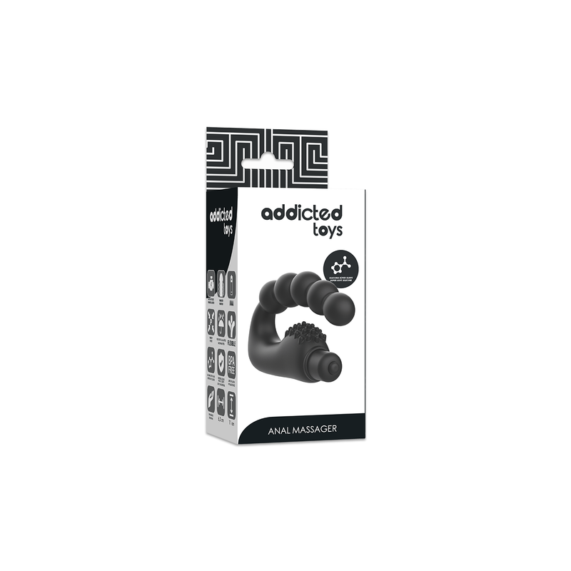 Estimulador anal prostático con vibración addicted