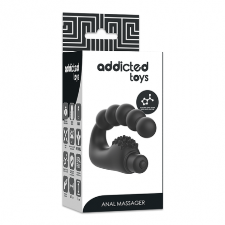 Estimulador anal prostático con vibración addicted