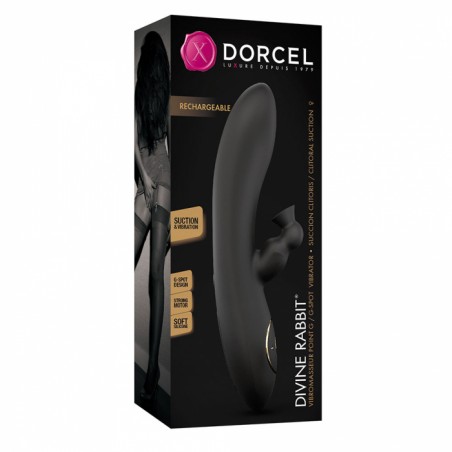 Vibrador punto g divine rabbit succionador de clitoris