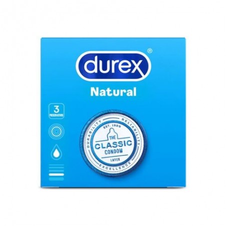 Durex natural confort 3 ud
