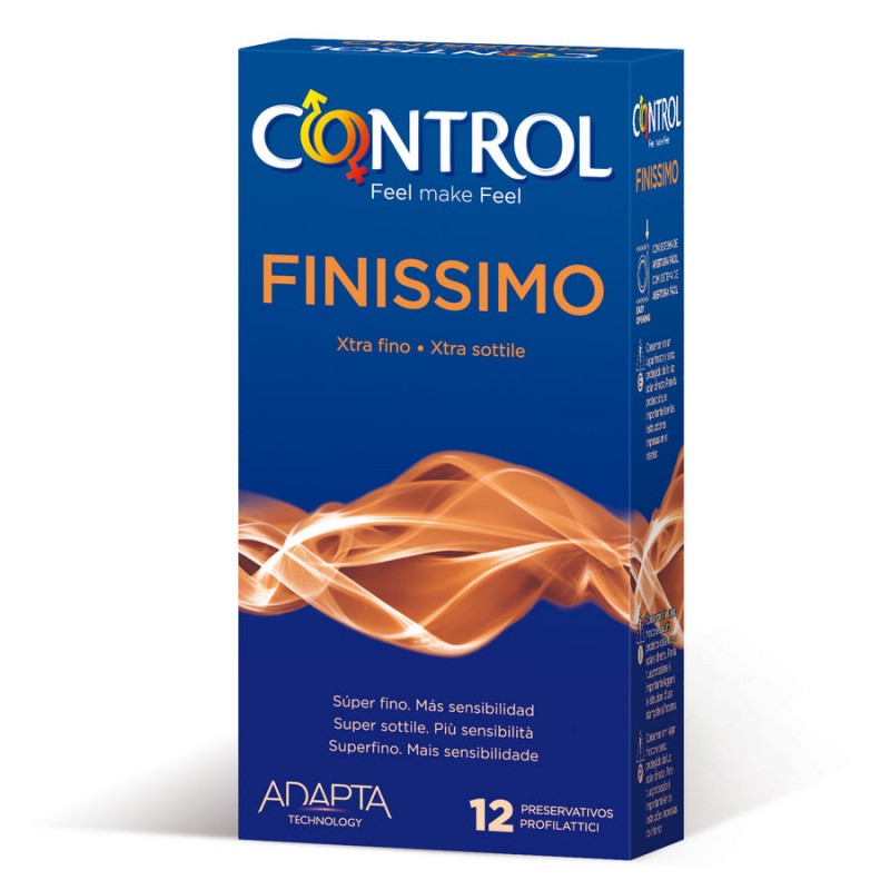 Preservativos control finissimo 0,05 mm 12 und