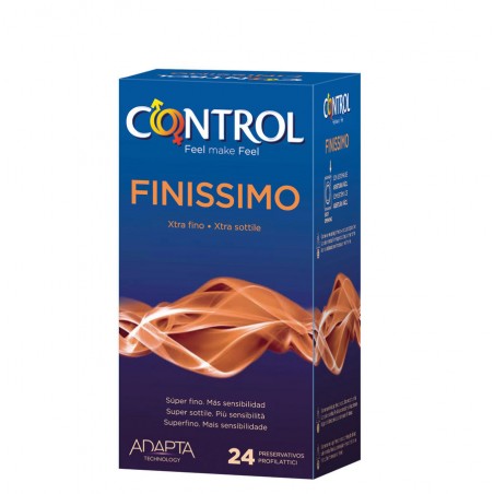 Preservativos control finissimo 0,05 mm 24 unid