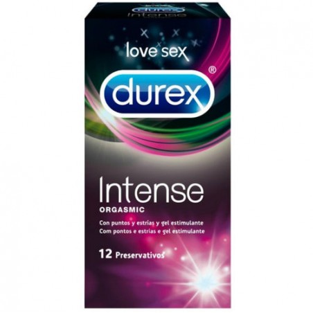 Preservativos durex intense orgasmic 12 uds