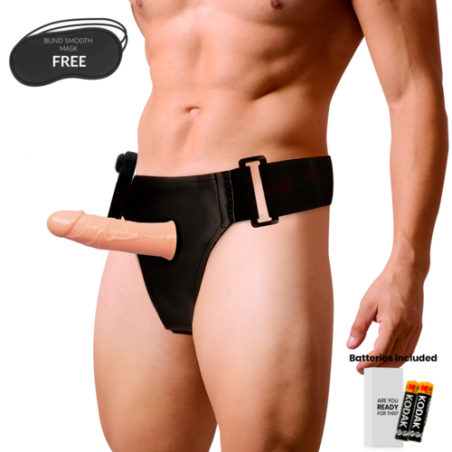 Arnés hueco 16.5 X 4.3 cm con vibracion gregory attraction