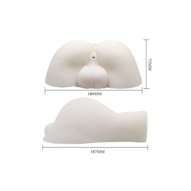 Masturbador trasero masculino con vibración