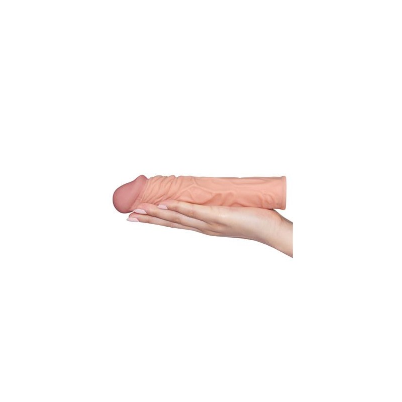 Lovetoy funda para el pene add 2 pleasure x tender natural