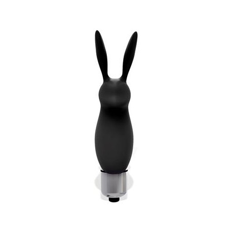 Latetobed hopye bala vibradora conejito silicona negro