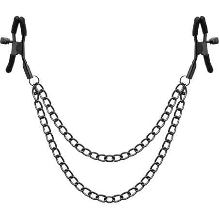 Pinzas pezones con cadena begme red edition