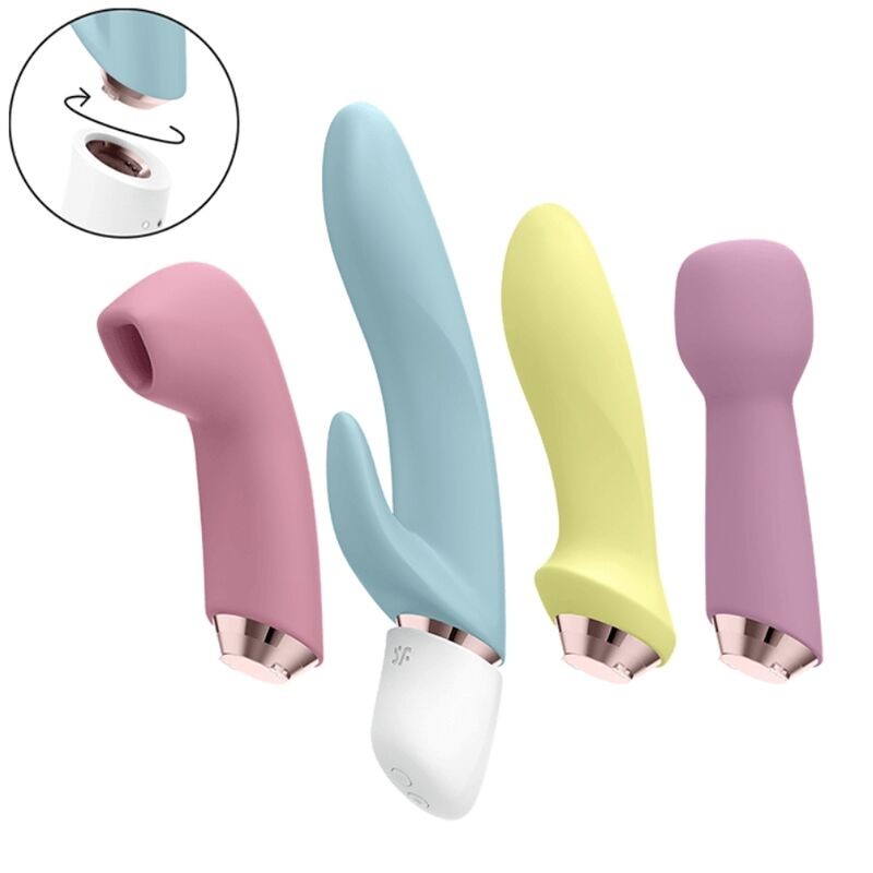 Satisfyer marvelous four -set  vibraddor y succionador