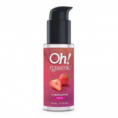 Lubricante ohrgasmic sabor fresa 50 ml
