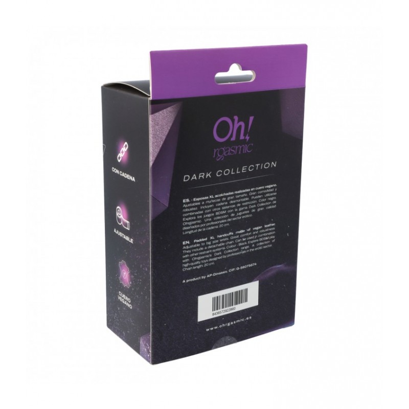 Esposas para tobillos con cadena Ohrgasmic Dark...