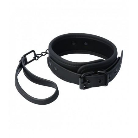 Collar con correa Ohrgasmic Dark Collection