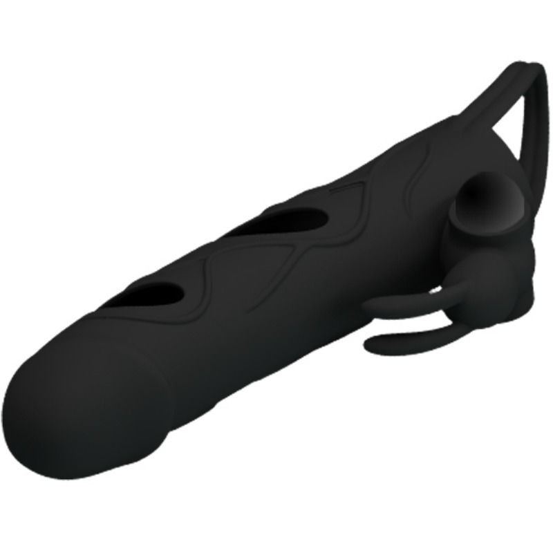 Funda silicona con vibración 14 cm