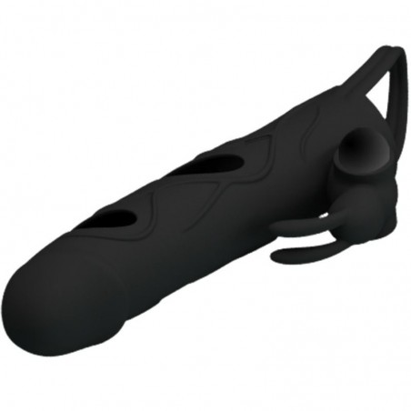 Funda silicona con vibración 14 cm