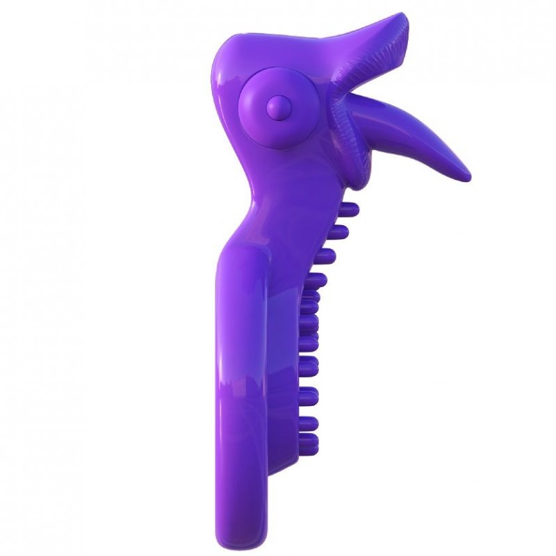 Anilla doble con lengua estimulante fantasy c- ringz