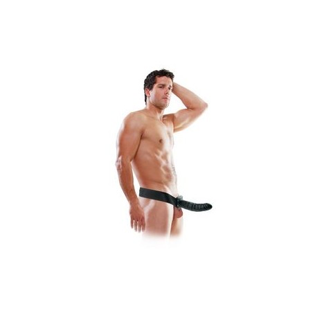 Arnes hueco 20cm negro fetish fantasy